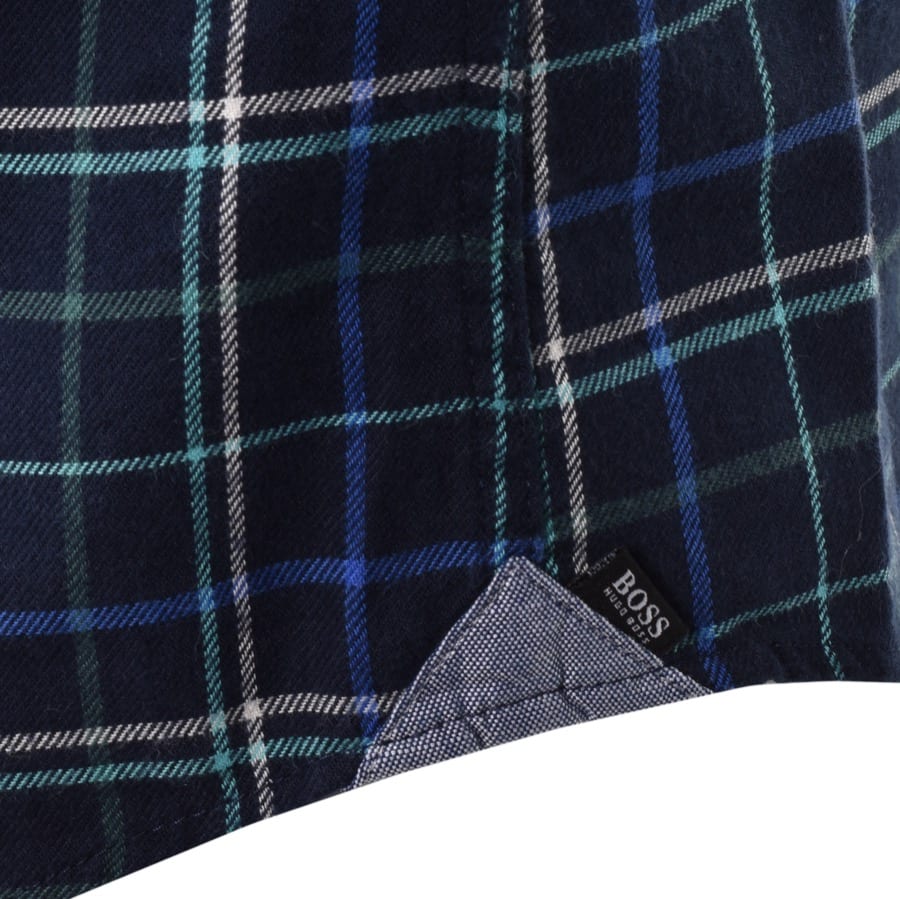 Alternative Image for ProductBOSS Rikard Check Shirt Blue3